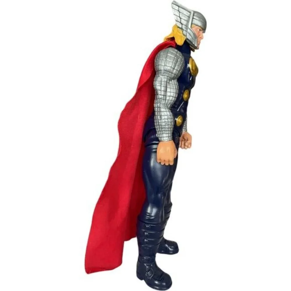 Marvel Avengers Titan Hero Thor Action Figure With Red Cape